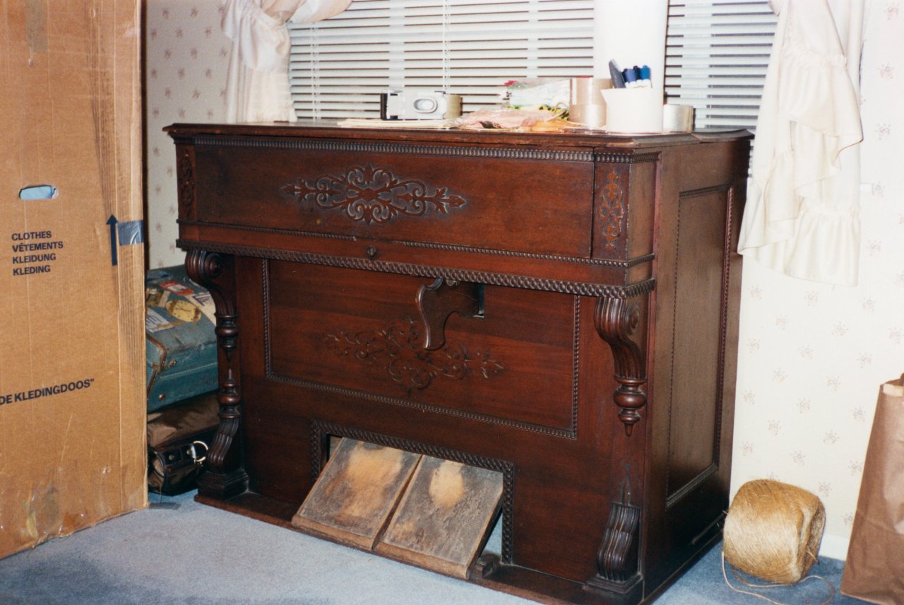 Markridge just prior to moving to Malibu- May 1996 2- 1880s organ